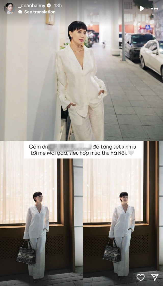 Loạt ảnh mẹ vợ Đoàn Văn Hậu vừa đẹp vừa sang gây sốt MXH