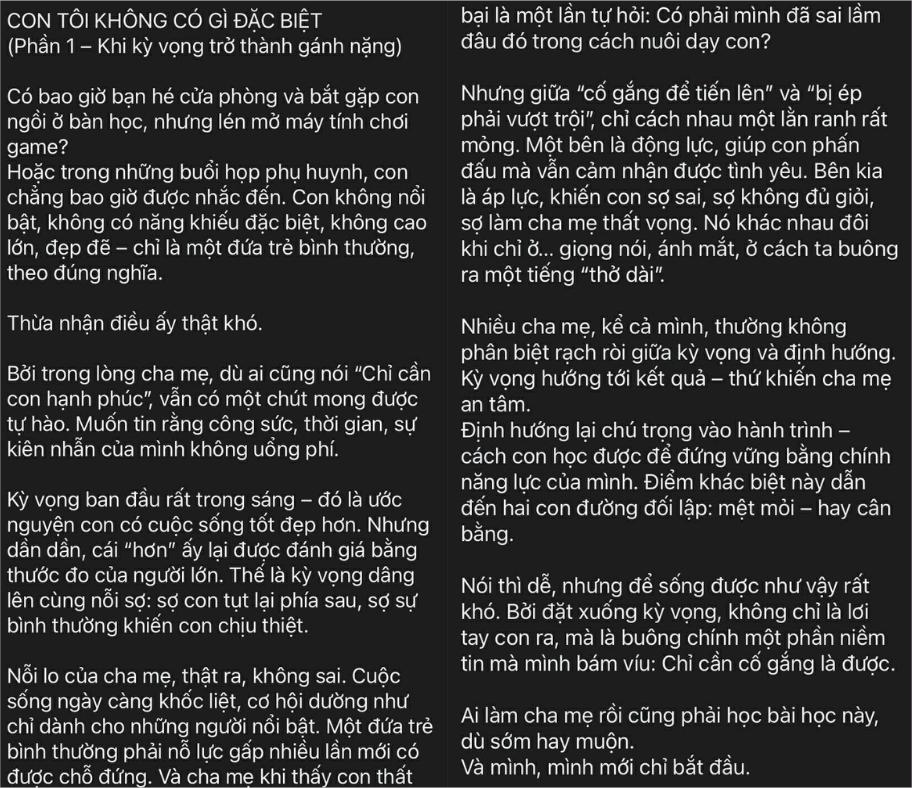 Đan LêCon tôi không có gì đặc biệt - Ảnh 5.