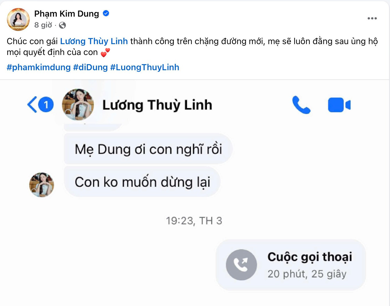 Hoa hậu Lương Thùy Linh lộ tình trạng bất ổn sau ồn ào cố tình tạo chiêu