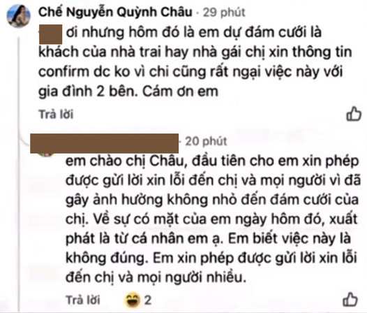 Phản ứng sốc của thanh niên khi bị tóm trà trộn vào hôn lễ Á hậu Quỳnh châu để phông bạt