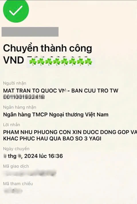 Louis Phạm lại bị soi sao kê từ thiện sau khi bị bóc phông bạt tiền ủng hộ bà con vùng lũ