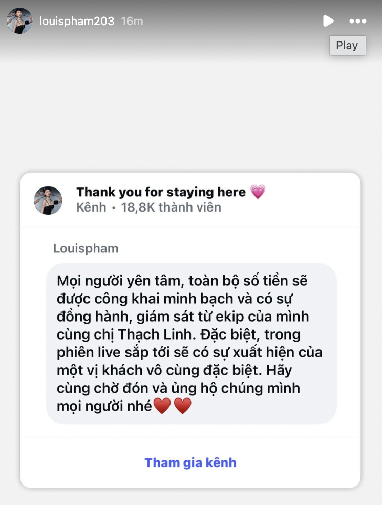 Louis Phạm lại bị soi sao kê từ thiện sau khi bị bóc phông bạt tiền ủng hộ bà con vùng lũ