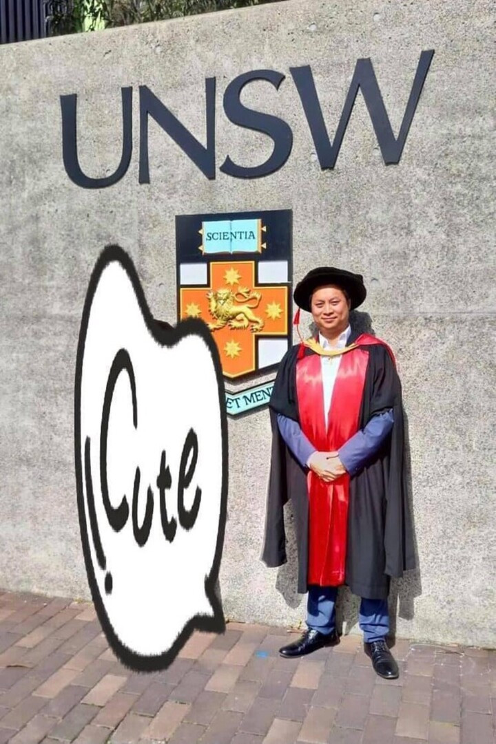 Năm 2021, anh được phong hàm phó giáo sư tại Đại học New South Wales - Australia