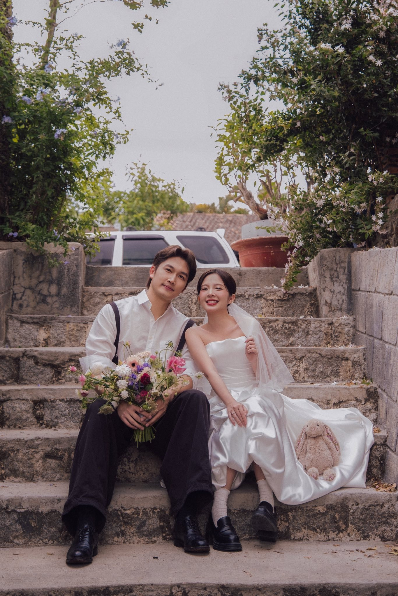 Hot nhất Vbiz Lễ vu quy cặp đôi phim giờ vàng Đình Tú  Ngọc Huyền