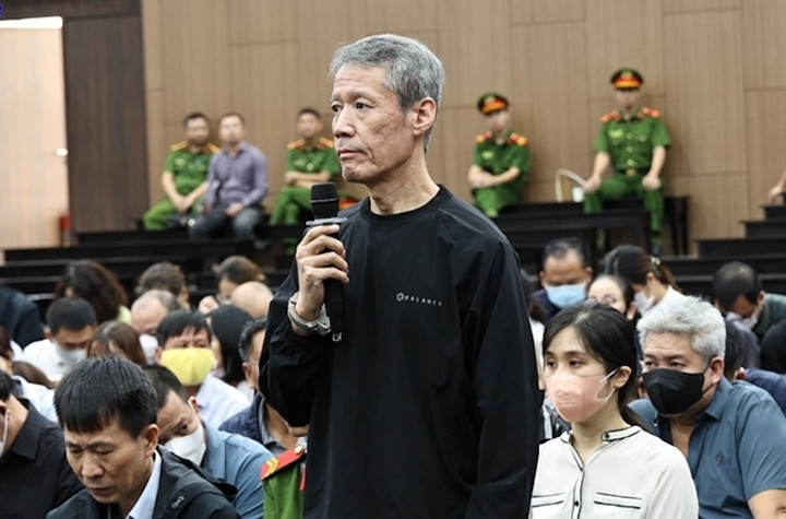 Bị cáo Choi Jin Bok tại phiên tòa.