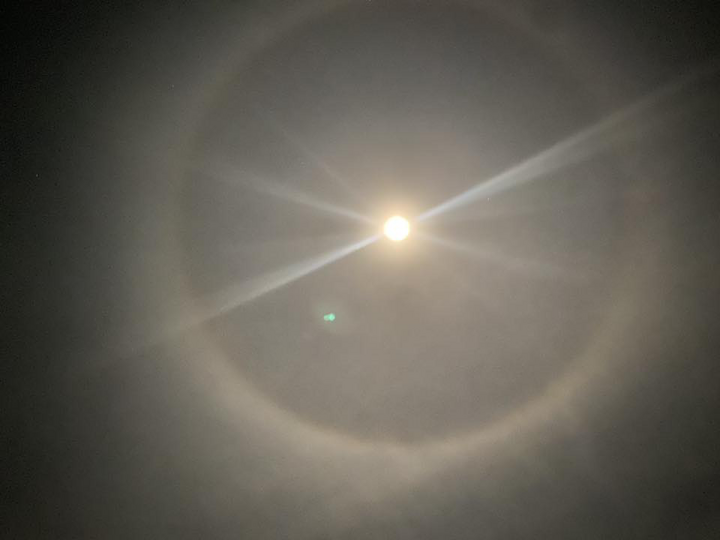 Siêu trăng tại Quảng Bình. (Ảnh: Cao Trà Giang)