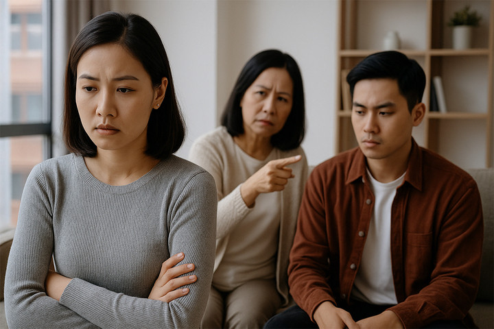 Mẹ chồng hứa cho đất để bòn tiền tôi 10 năm rồi sang tên cho con út. (Ảnh minh họa)