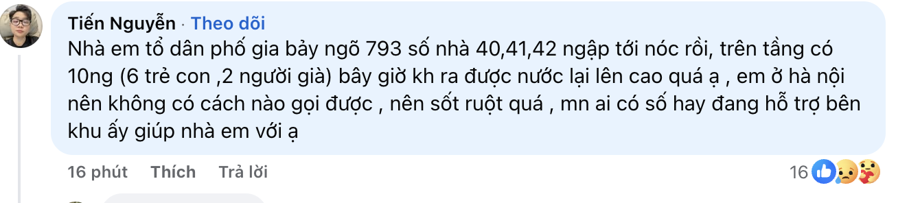 Những tiếng kêu cứu giữa ngập lụt kinh hoàng tại Thái Nguyên - Ảnh 7.