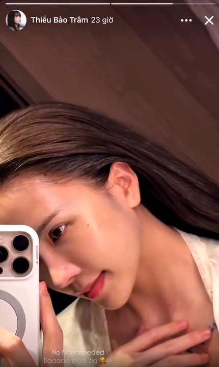 Thiều Bảo Trâm khoe cận làn da sau trùng tu gây ngỡ ngàng