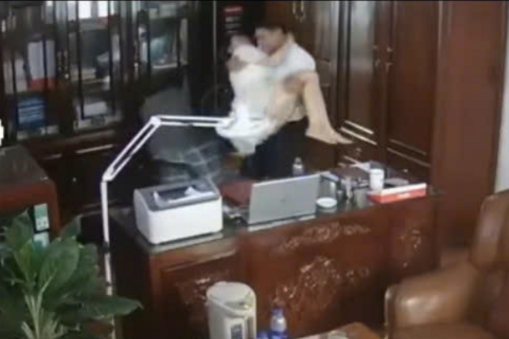 Hình ảnh lan truyền trên mạng xã hội.