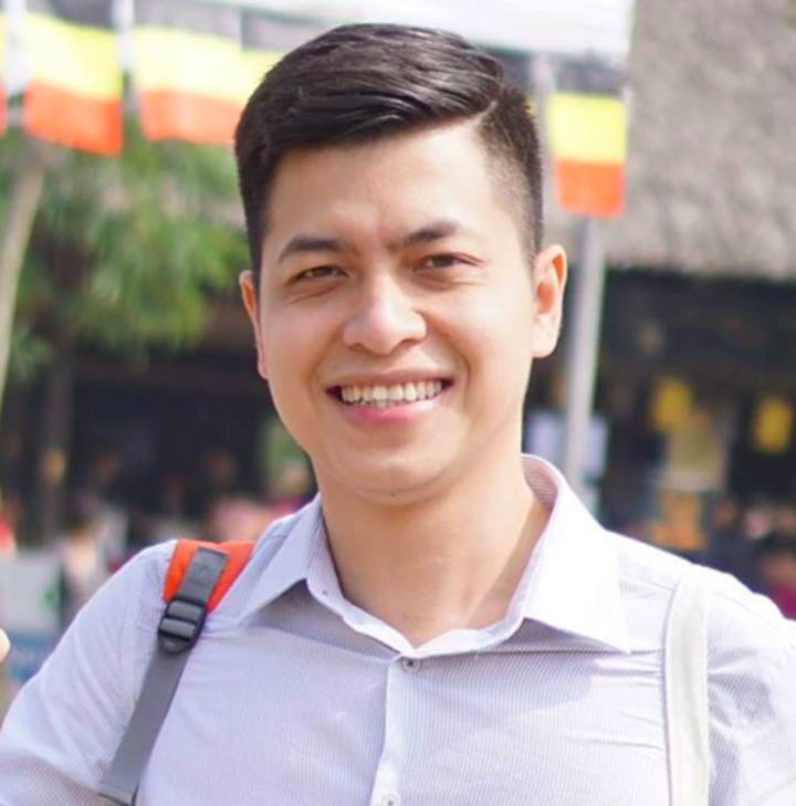 Cựu MC Quốc Hiệp hiện công tác cho một ngân hàng Nhật Bản tại Việt Nam.