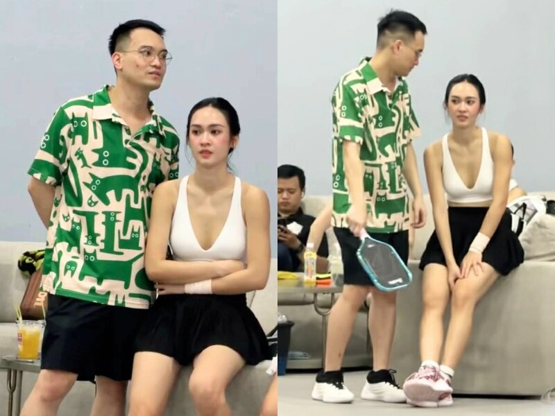 Chồng cũ Diệp Lâm Anh đăng ảnh ôm Á hậu công khai nói lời yêu