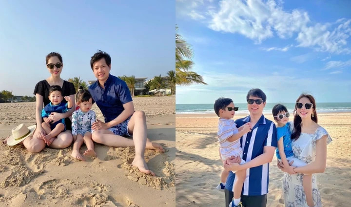 Nàng hậu có cuộc sống viên mãn bên chồng và 3 con.