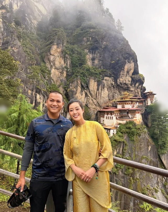 Chồng hơn 17 tuổi của Hoa hậu Khánh Vân nói gì về chuyện sinh con mà được khen hết lời