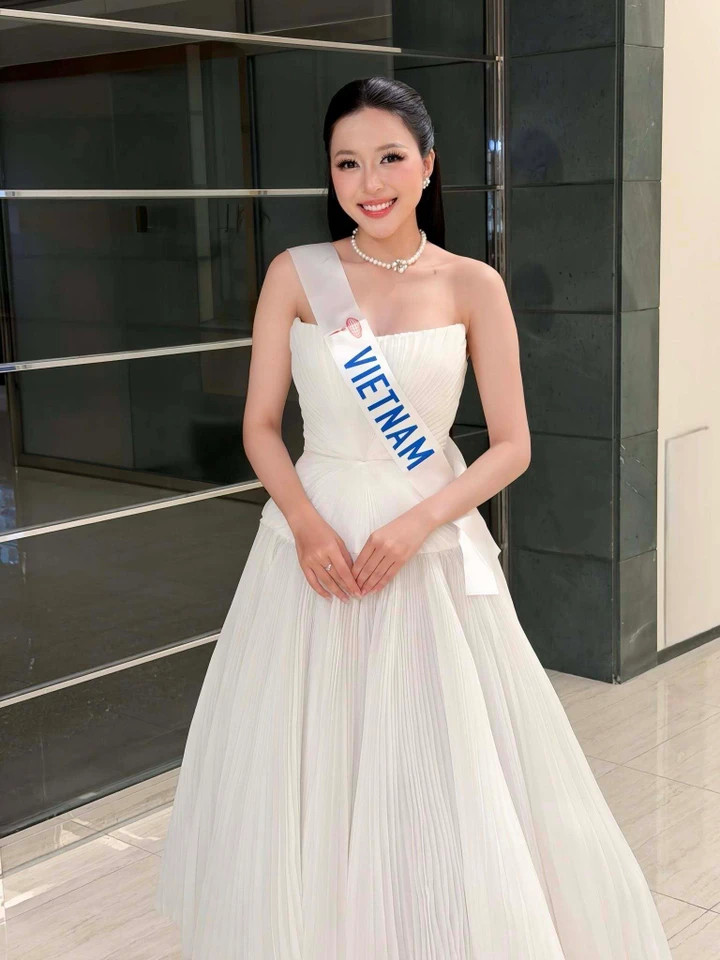 Kiều Duy bắt đầu bước vào hành trình tại Miss International 2025.