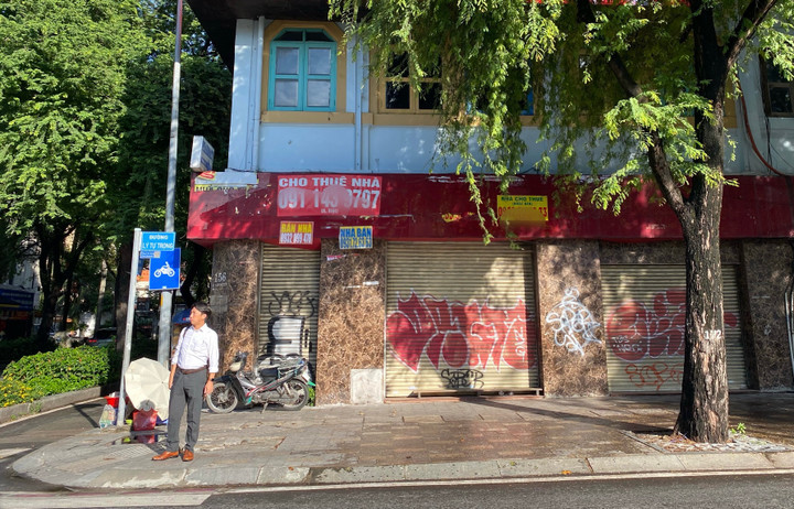 Nhiều mặt bằng có vị trí đẹp, diện tích lớn cũng kén khách thuê. (Ảnh: Đại Việt)