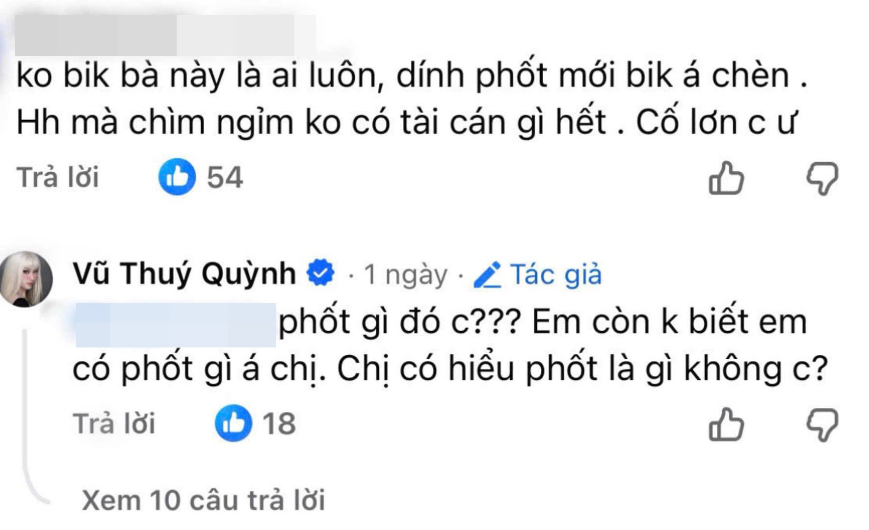 Vũ Thúy Quỳnh phản ứng gay gắt khi bị dọa bóc phốt đời tư sau khi yêu chồng cũ Diệp Lâm Anh