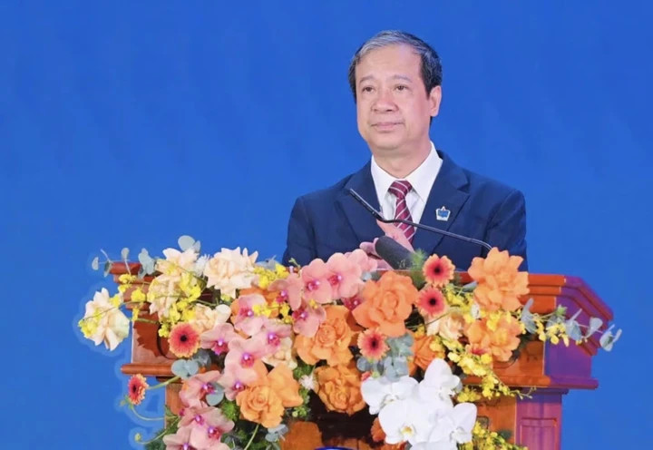 Bộ trưởng Bộ GD&DT Nguyễn Kim Sơn (Ảnh: Trần Hiệp)