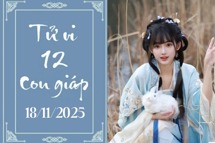 Tử vi 12 con giáp hôm nay ngày 18/11/2025: Tỵ bị soi mói, Dậu khấm khá