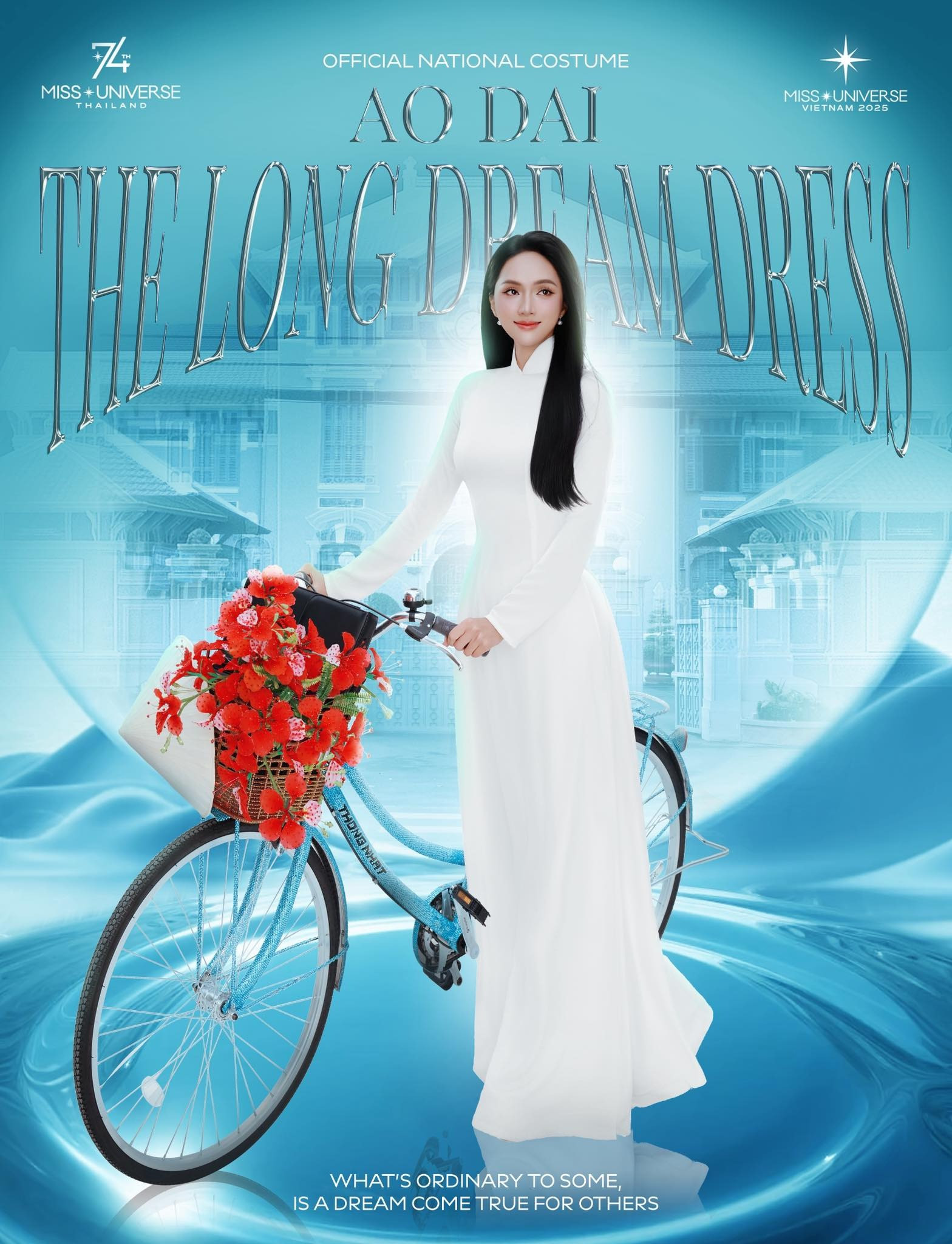 Bộ đồ đặc biệt Hương Giang mặc ở phần thi Trang phục truyền thống tại Miss Universe