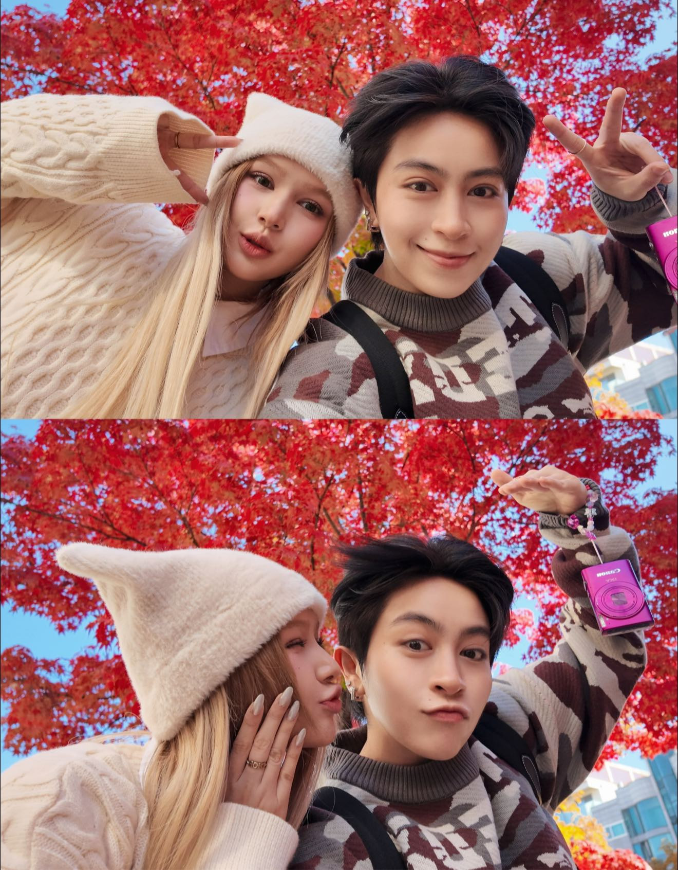 Loạt ảnh chụp bằng cam thường của Xoài Non ở Hàn Quốc