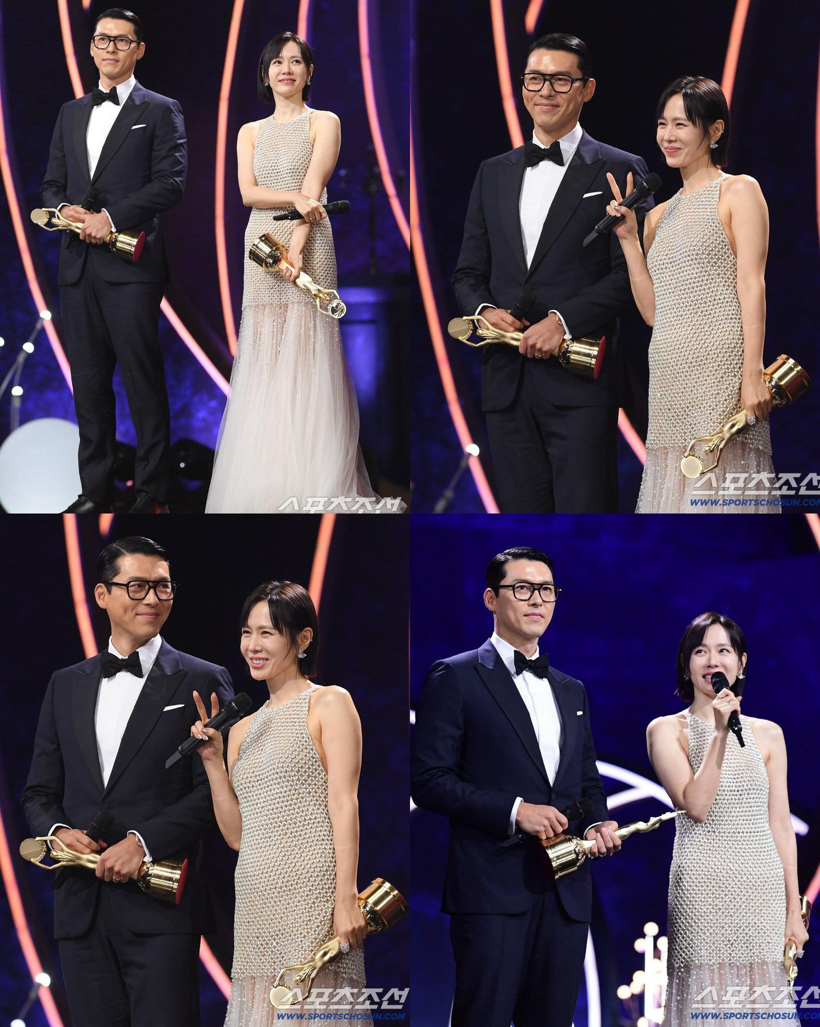 Khoảnh khắc Song Hye Kyo nhìn tình cũ Hyun Bin tại Rồng xanh 2025 gây sốt