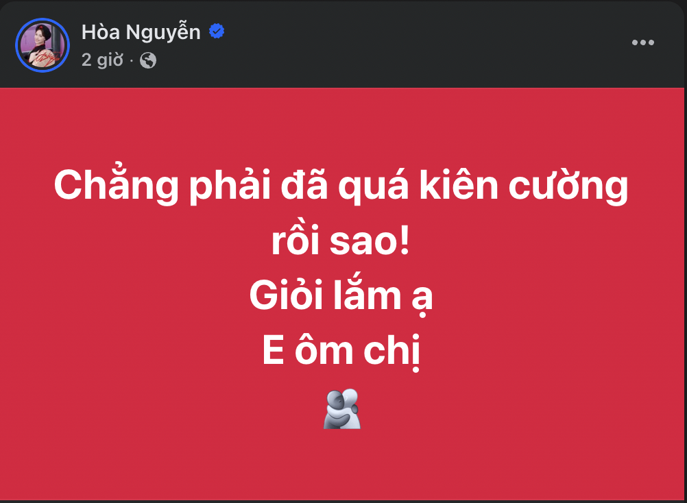 Hòa Minzy ủng hộ Hương Giang sau Miss Universe 2025: Tình bạn vững mạnh - Ảnh 3.