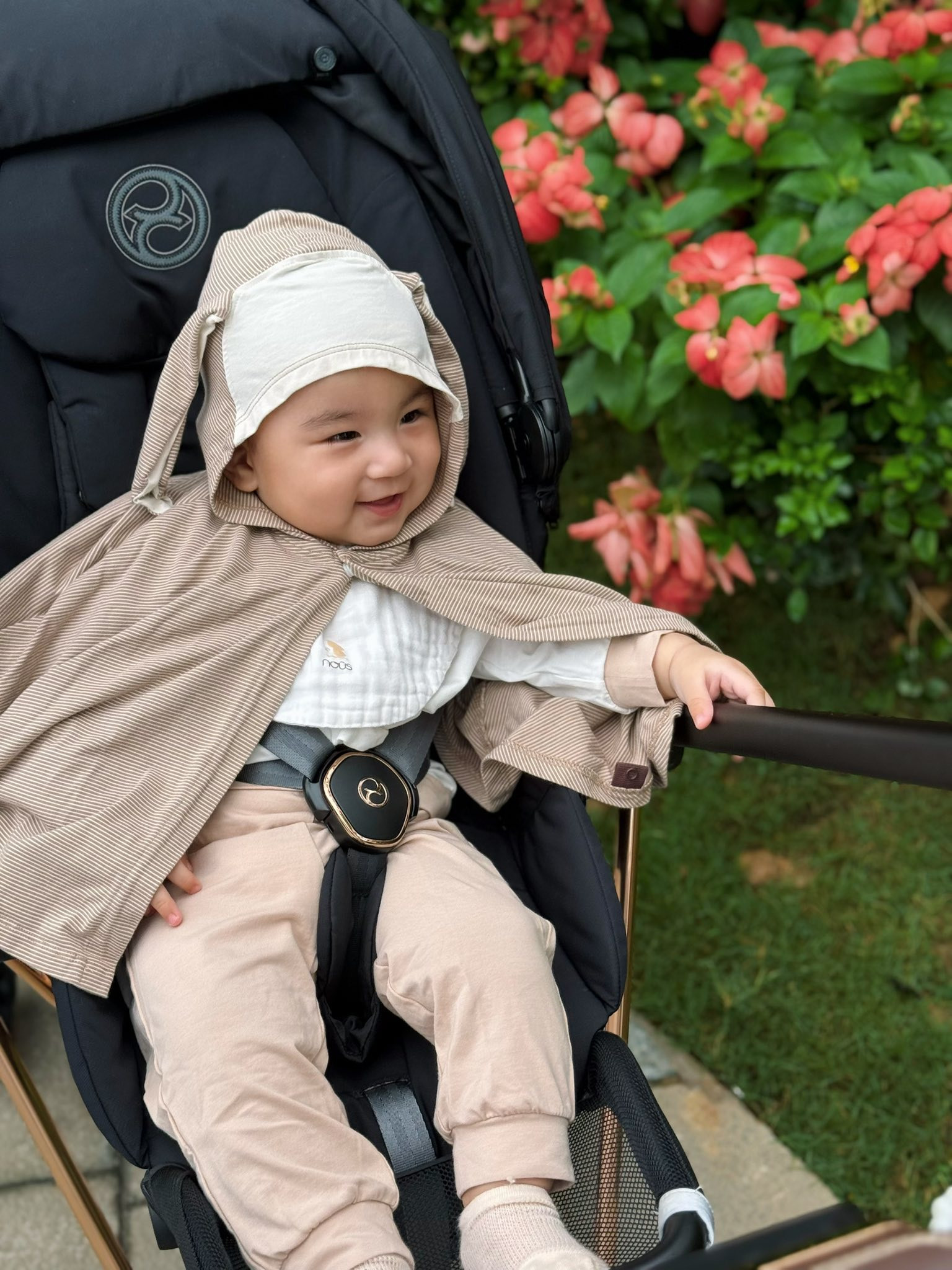 Bé Panda nhà MC Mai Ngọc ' đốn tim ' fan với nụ cười đáng yêu - Ảnh 4.