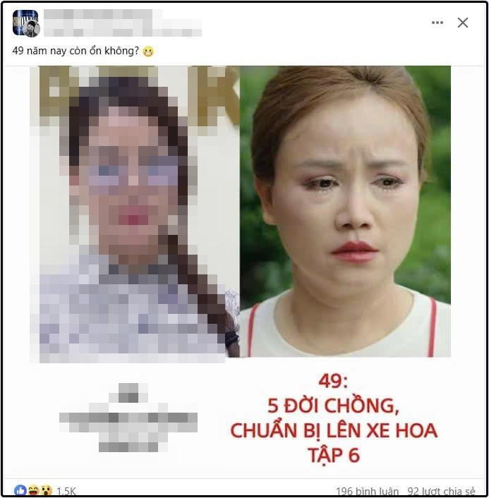 Diễn viên Về nhà đi con Hoàng Yến phủ nhận việc lấy chồng thứ 6