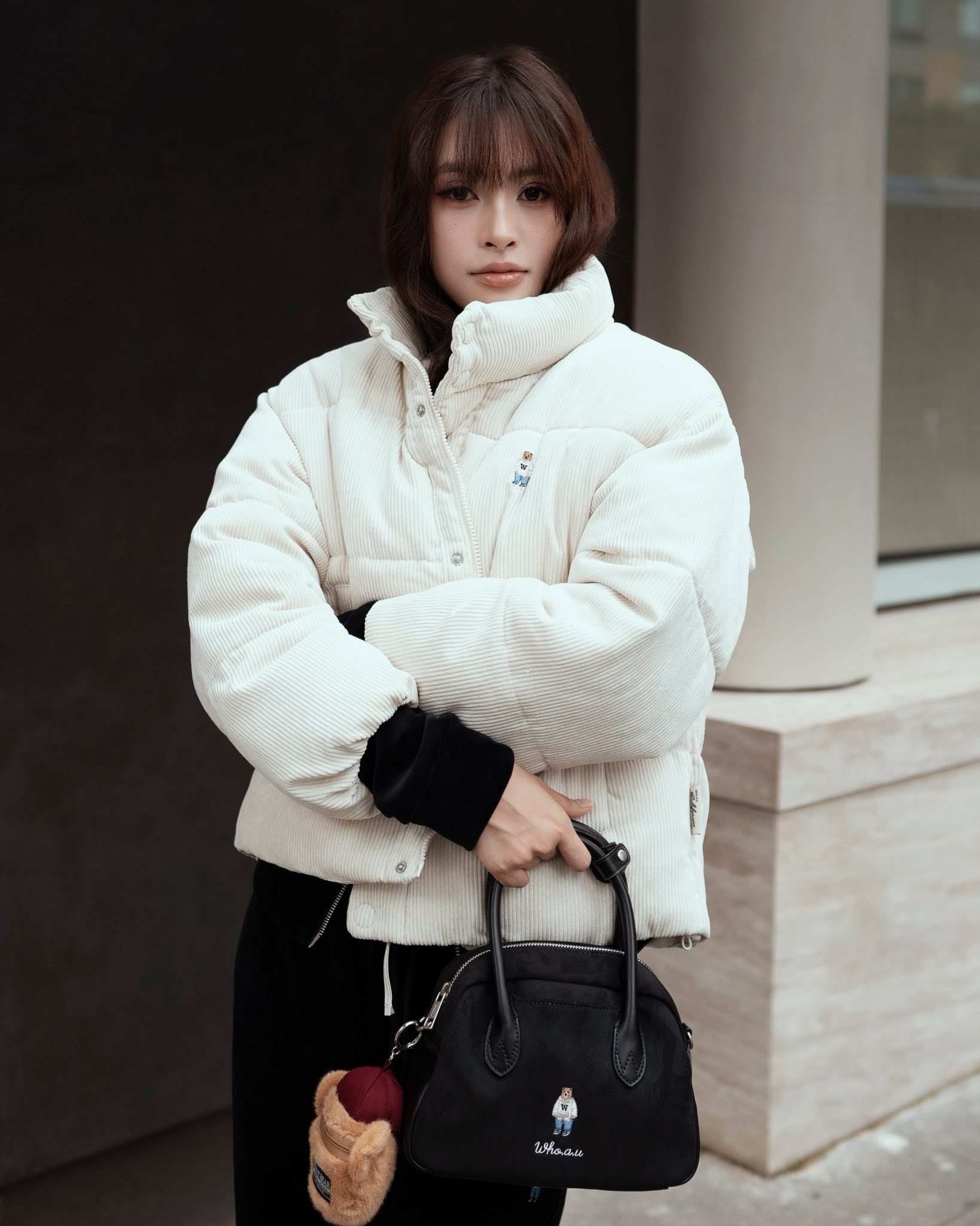 Trần Tiểu Vy hóa ' cô bé mùa đông ' gây sốt trong làng thời trang việt nam - Ảnh 7.