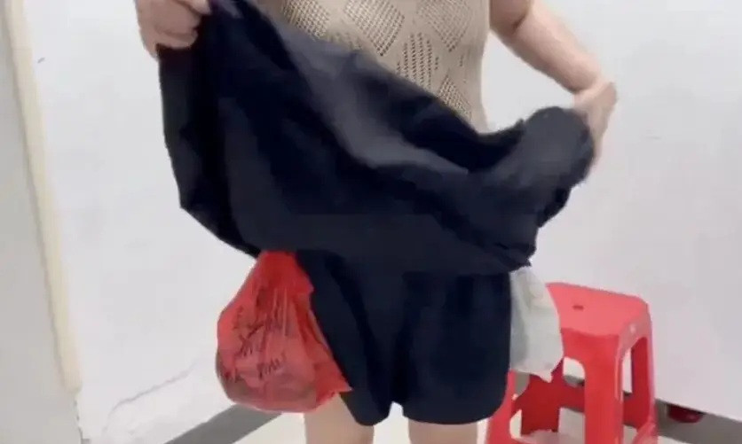 Sốc: Nữ hành khách giấu hàng trăm cá sống trong váy - Ảnh 1.