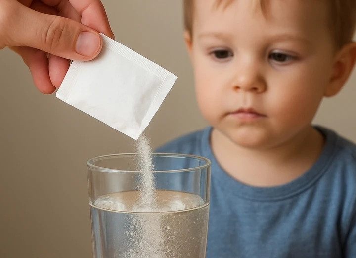 Padobaby là thuốc điều trị đau nhẹ, hạ sốt và giảm triệu chứng cảm cúm. (Ảnh minh hoạ)