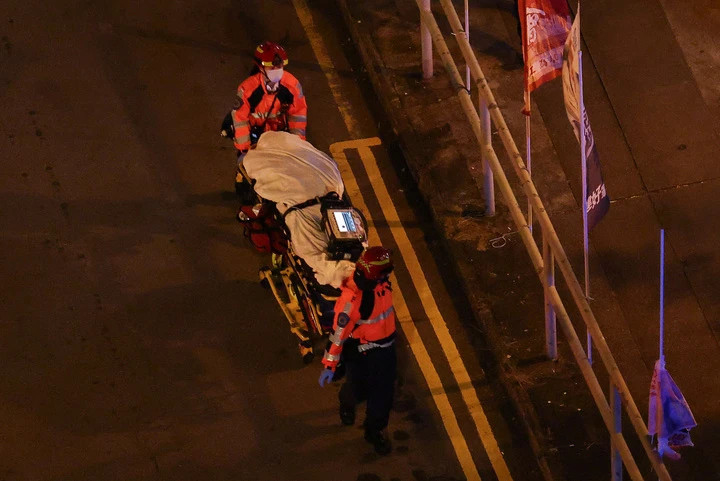 Với 44 người thiệt mạng, đây là vụ cháy nghiêm trọng nhất tại Hong Kong kể từ năm 1962. (Ảnh: Reuters)