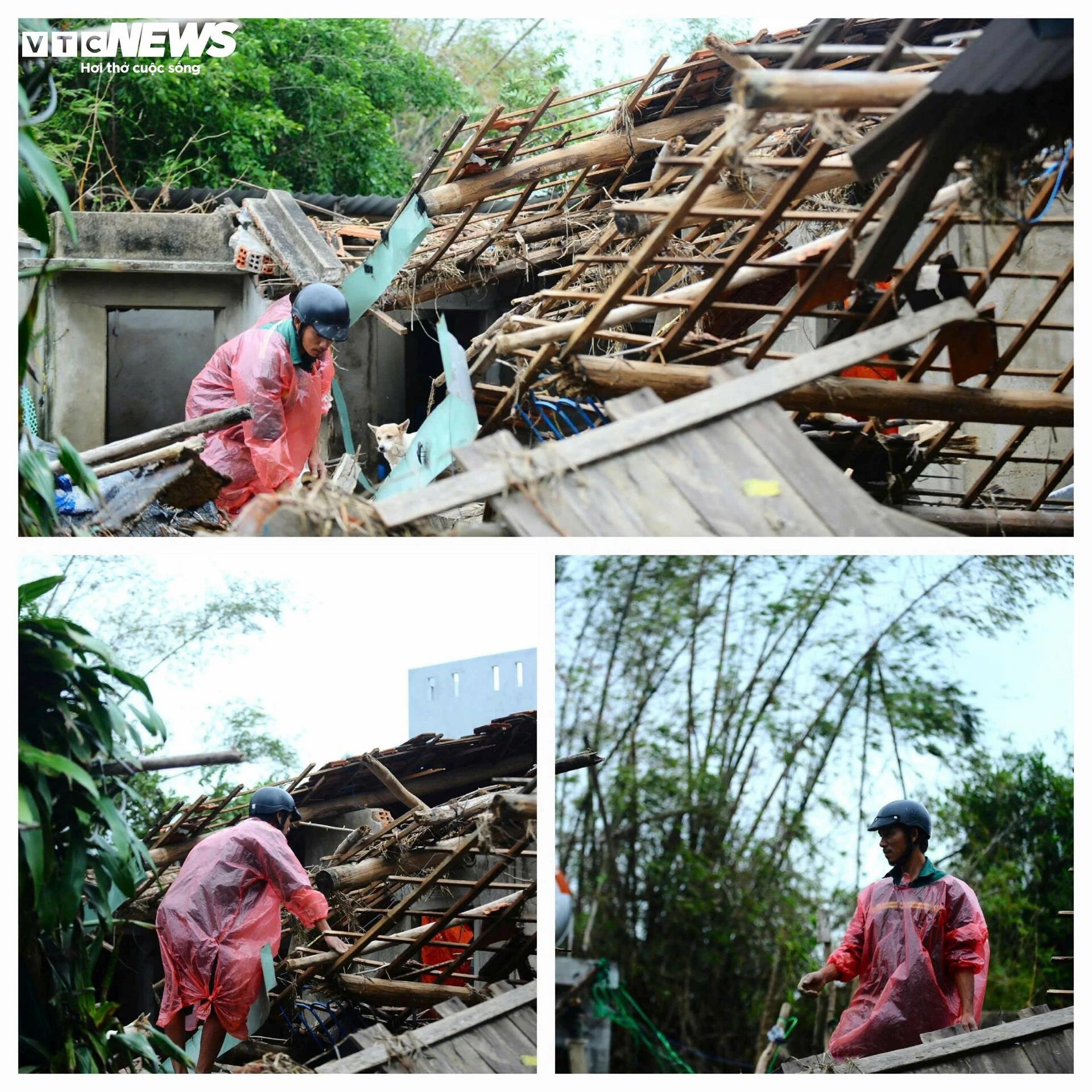 Khung cảnh hoang tàn, nhếch nhác tại vùng trũng nhất ở Tuy Hòa sau lũ dữ - 13