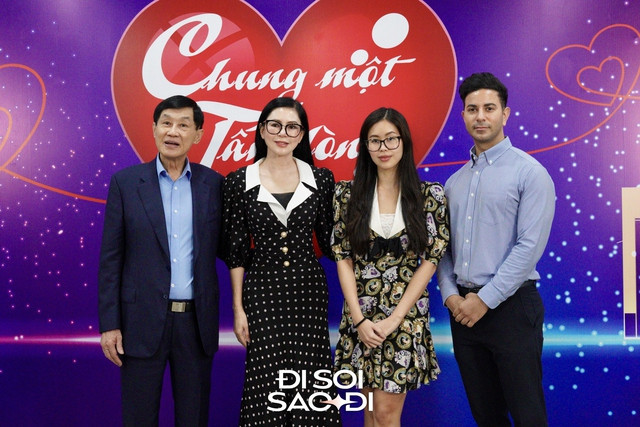 Thái độ chồng ngoại quốc khi ở cạnh gia đình Tiên Nguyễn