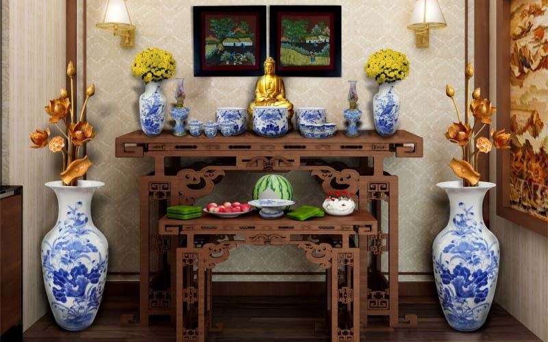 Bàn thờ gia tiên có mấy bát hương mới đúng? - Ảnh 1.