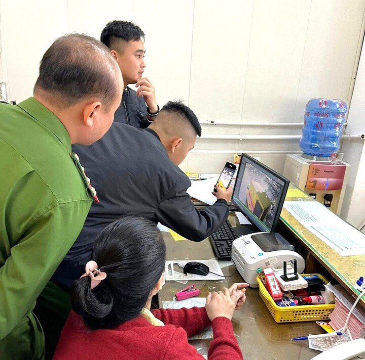 Lực lượng Công an truy vết để tìm cháu Nguyễn Thị Ngọc M.