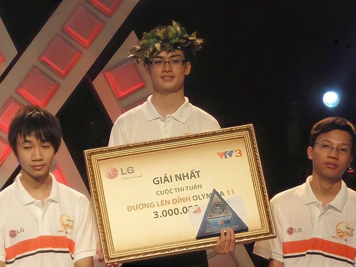 Hình ảnh của anh Hưng thời điểm tham gia thi Olympia (Ảnh: NVCC)