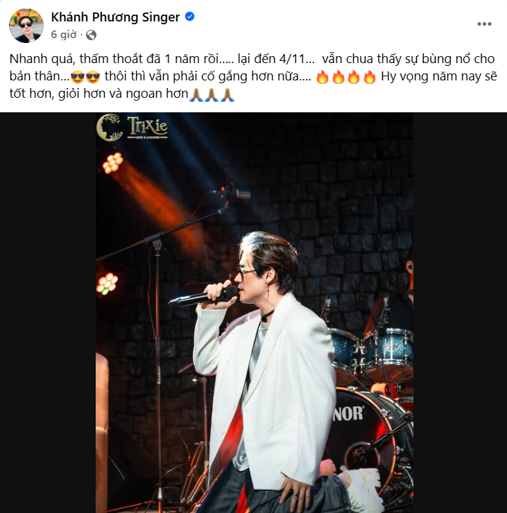 Động thái của ca sĩ Khánh Phương khi vợ đại gia bị truy tố vì lừa hơn 9000 tỷ đồng