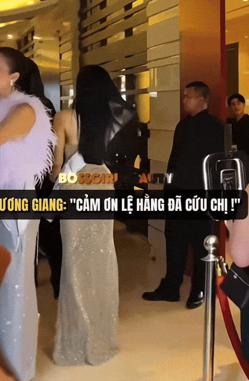 Thót tim khoảnh khắc Hương Giang loạng choạng vấp trẹo chân tại Miss Universe