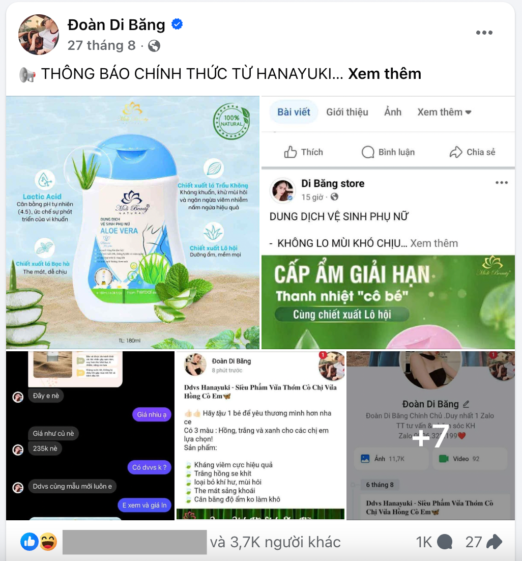 Động thái gây chú ý phía Đoàn Di Băng trước loạt ồn ào hàng giả đến khi chồng bị bắt