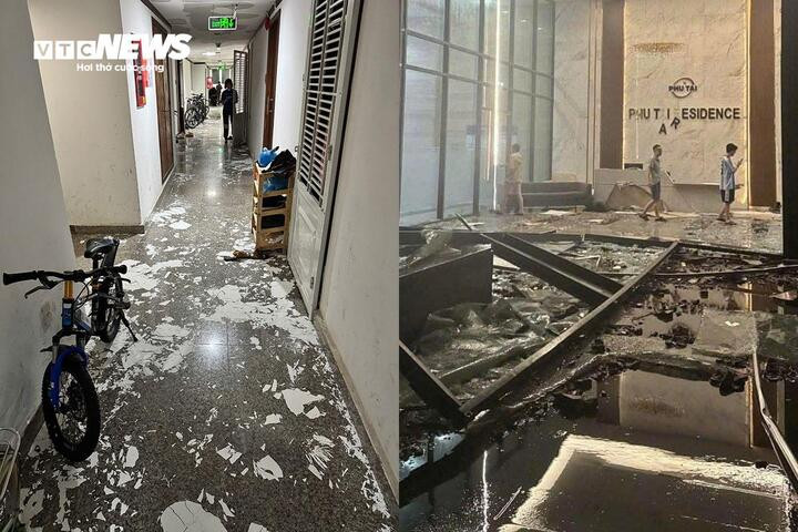 Khách sạn, nhà trọ tan hoang.