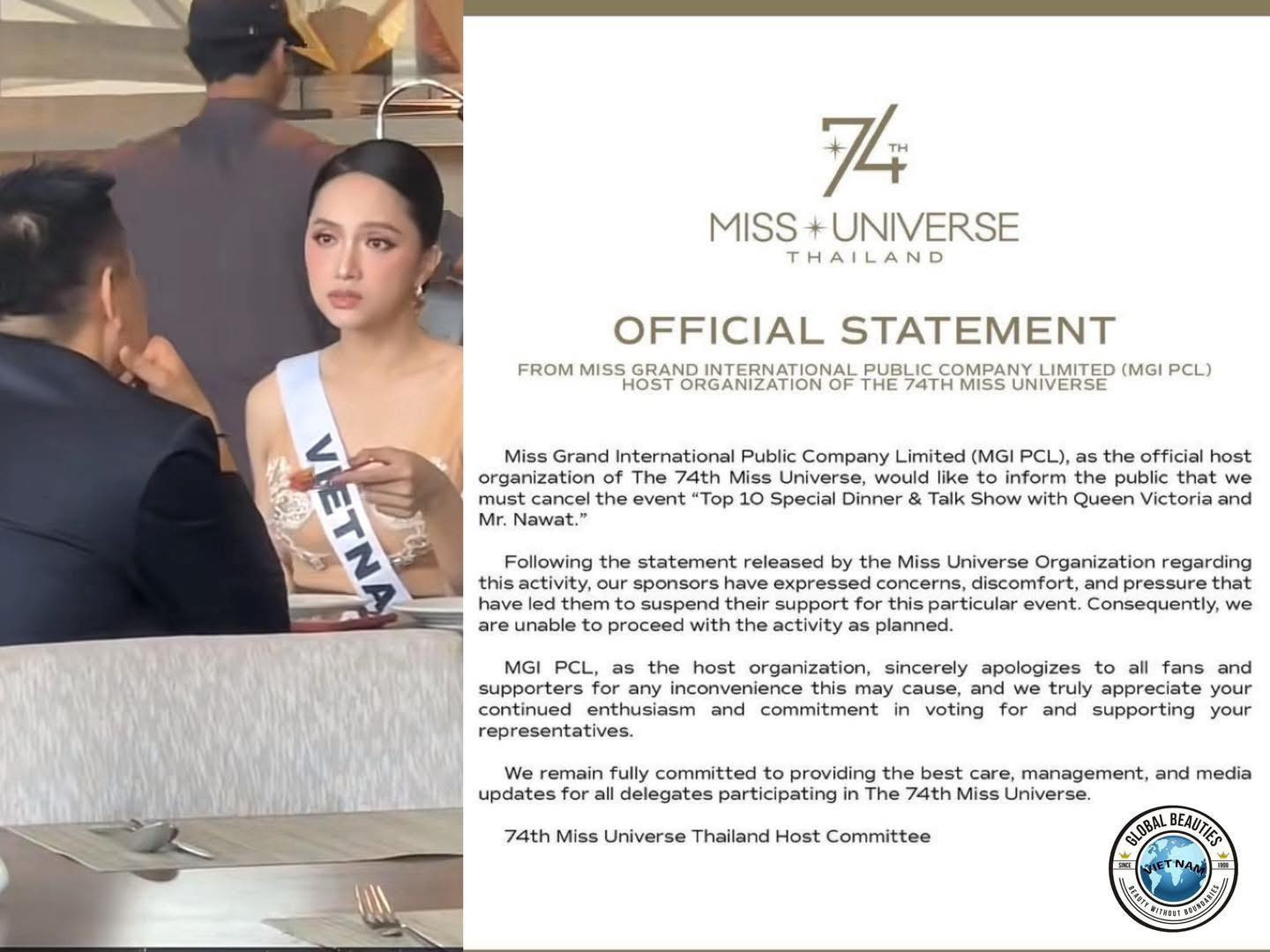 Hương Giang bị hủy kết quả tại Miss Universe 2025: Điều gì đã xảy ra? - Ảnh 2.