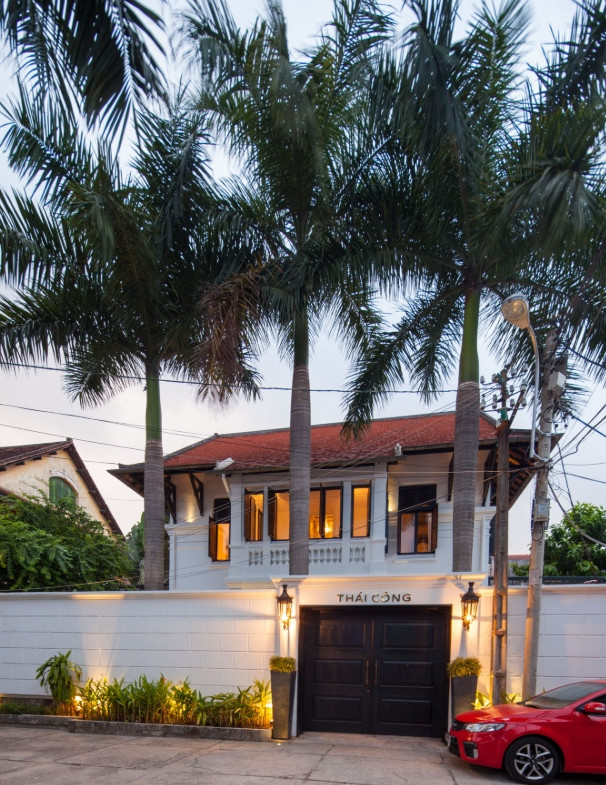 Ảnh cận căn biệt thự đắt đỏ của Thái Công nằm giữa trung tâm Sài Gòn