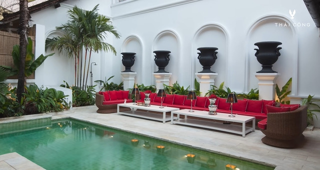 Ảnh cận căn biệt thự đắt đỏ của Thái Công nằm giữa trung tâm Sài Gòn