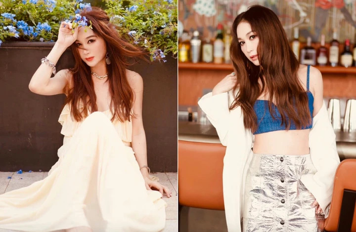 Ôn Bích Hà vẫn trẻ đẹp, gợi cảm ở tuổi 59.