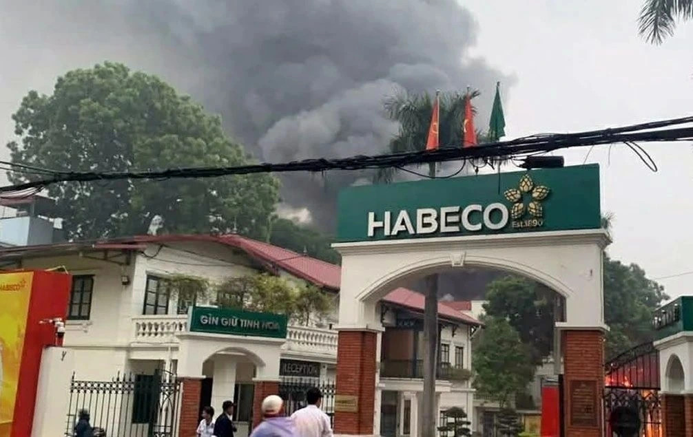 habeco thong tin ve vu chay tai tru so tong cong ty hinh anh 1