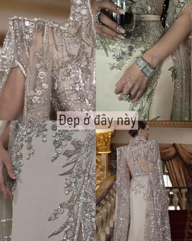 Bóc giá chiếc váy cưới đắt đỏ mẹ Tiên Nguyễn mặc trong đám cưới con gái