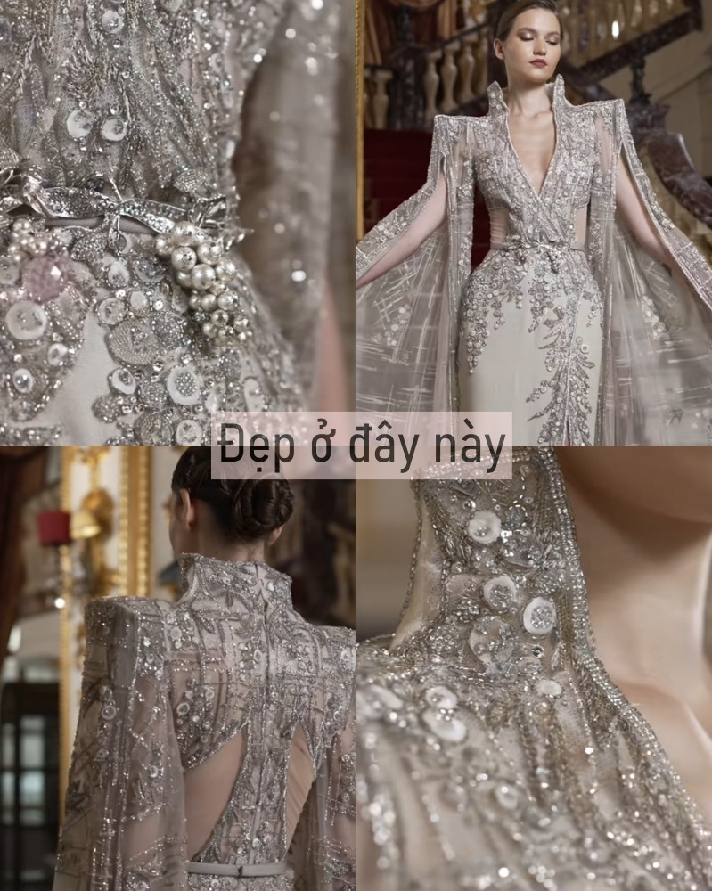 Bóc giá chiếc váy cưới đắt đỏ mẹ Tiên Nguyễn mặc trong đám cưới con gái