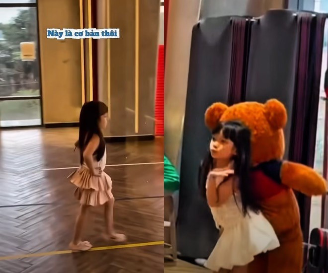 Con gái Nhã Phương lộ diện nét căng